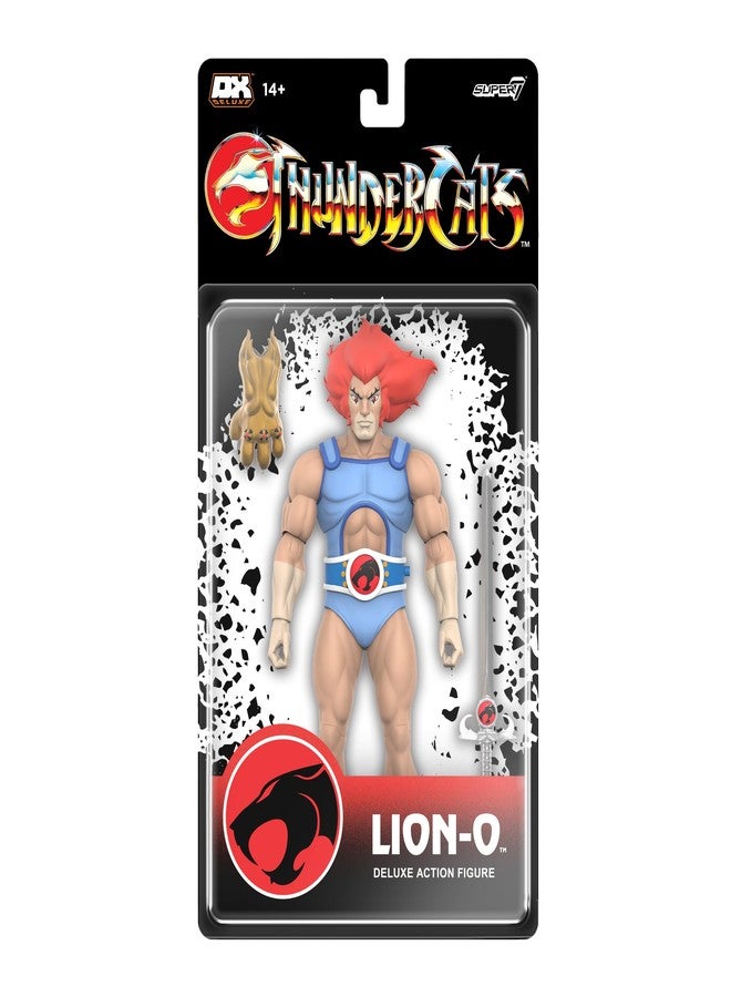 Super7 Deluxe Thundercats Lion-O - 7" Thundercats Action Figure with Accessories Classic Cartoon Collectibles and Retro Toys - Image 1